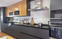 Cocina con estufa eléctrica