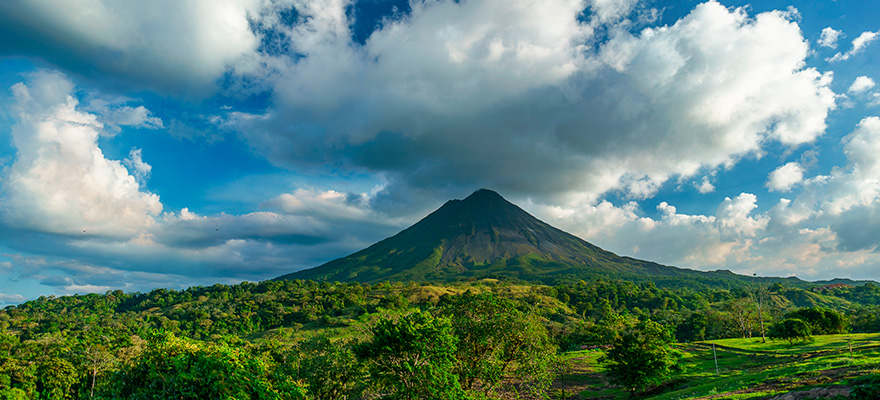 Volcanes activos en Centroamérica