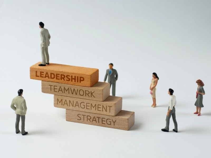 An outgoing executive mentors a new leader during a planned leadership transition.