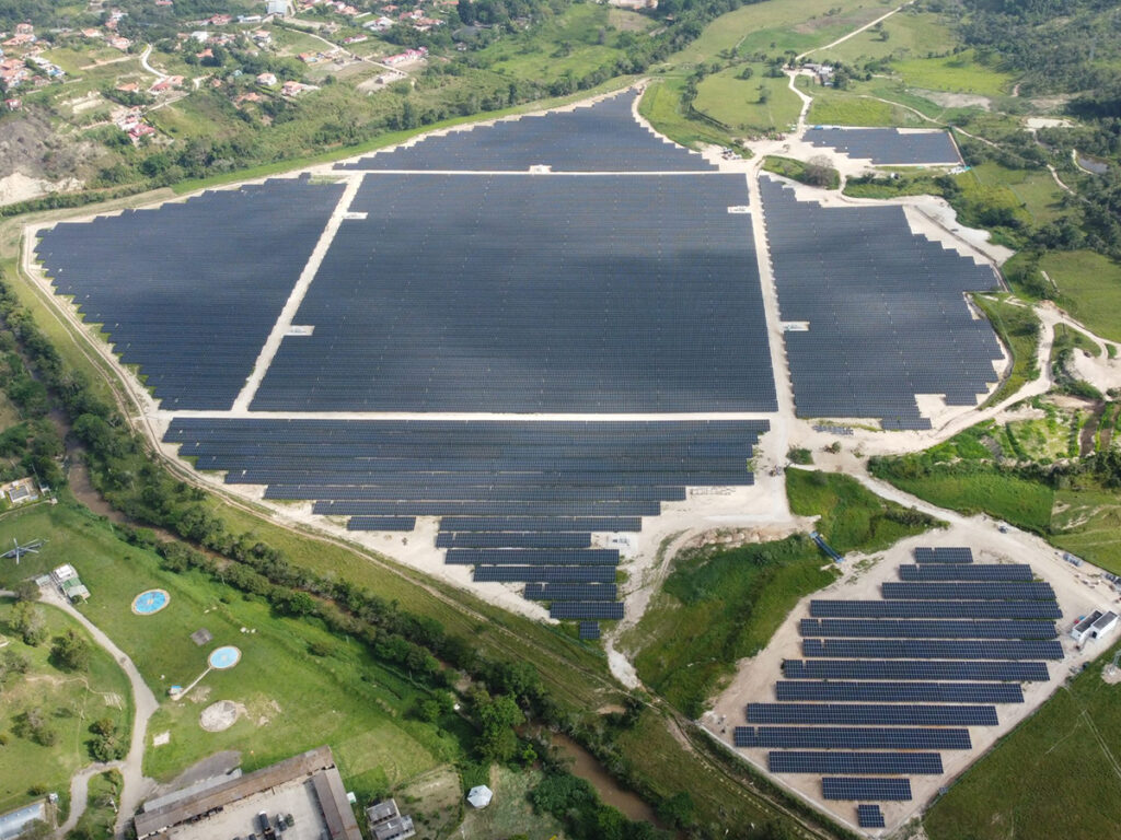 Solar energy infrastructure in Guatemala supporting reliable and sustainable power for digital operations